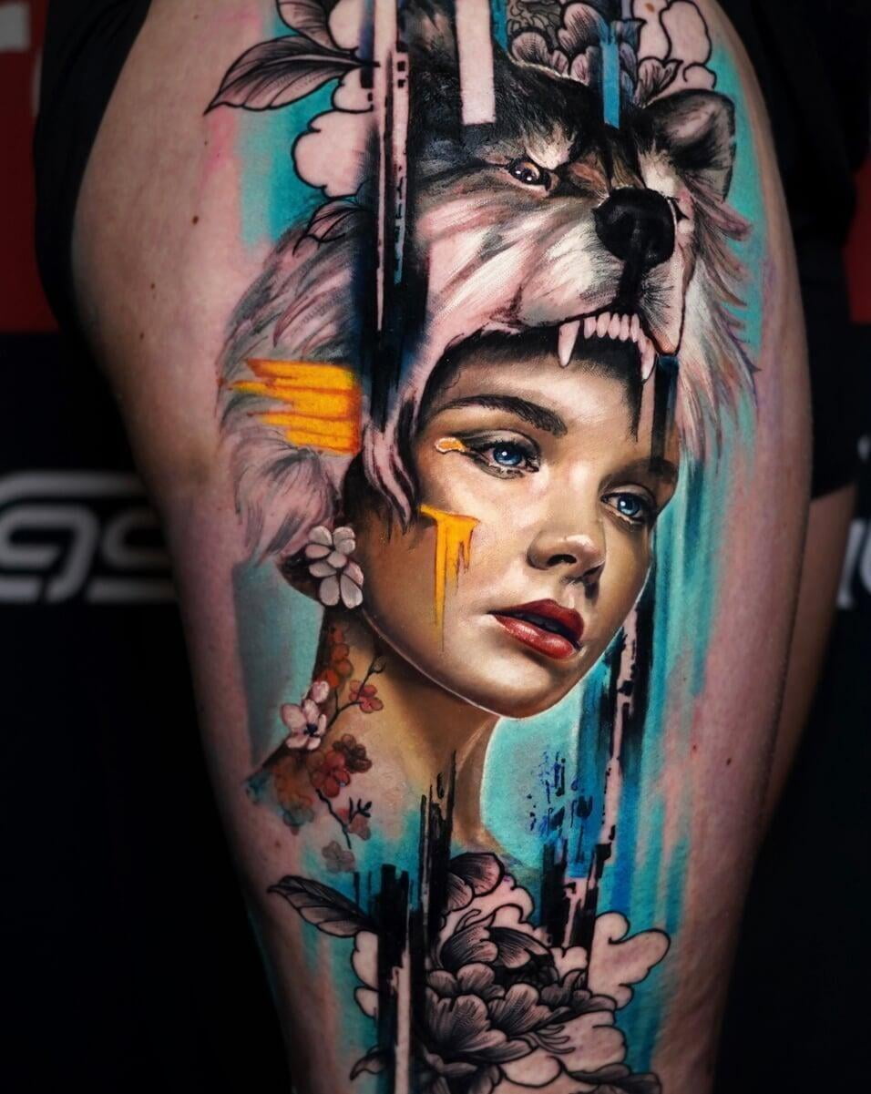 Houston realism tattoo artists - Charles Huurman 