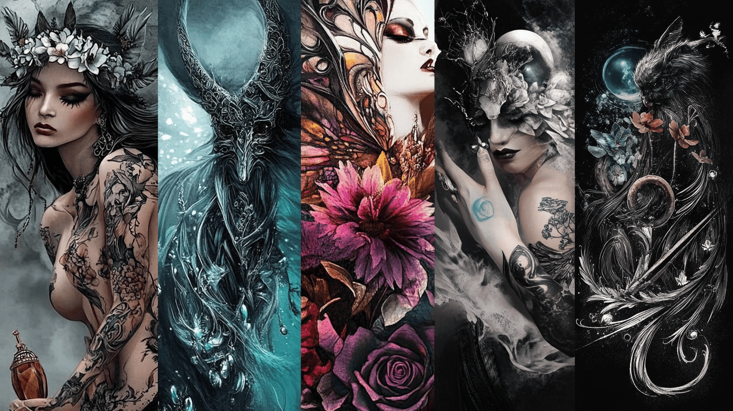 Inked Fantasies Come Alive With Fantasy Tattoos