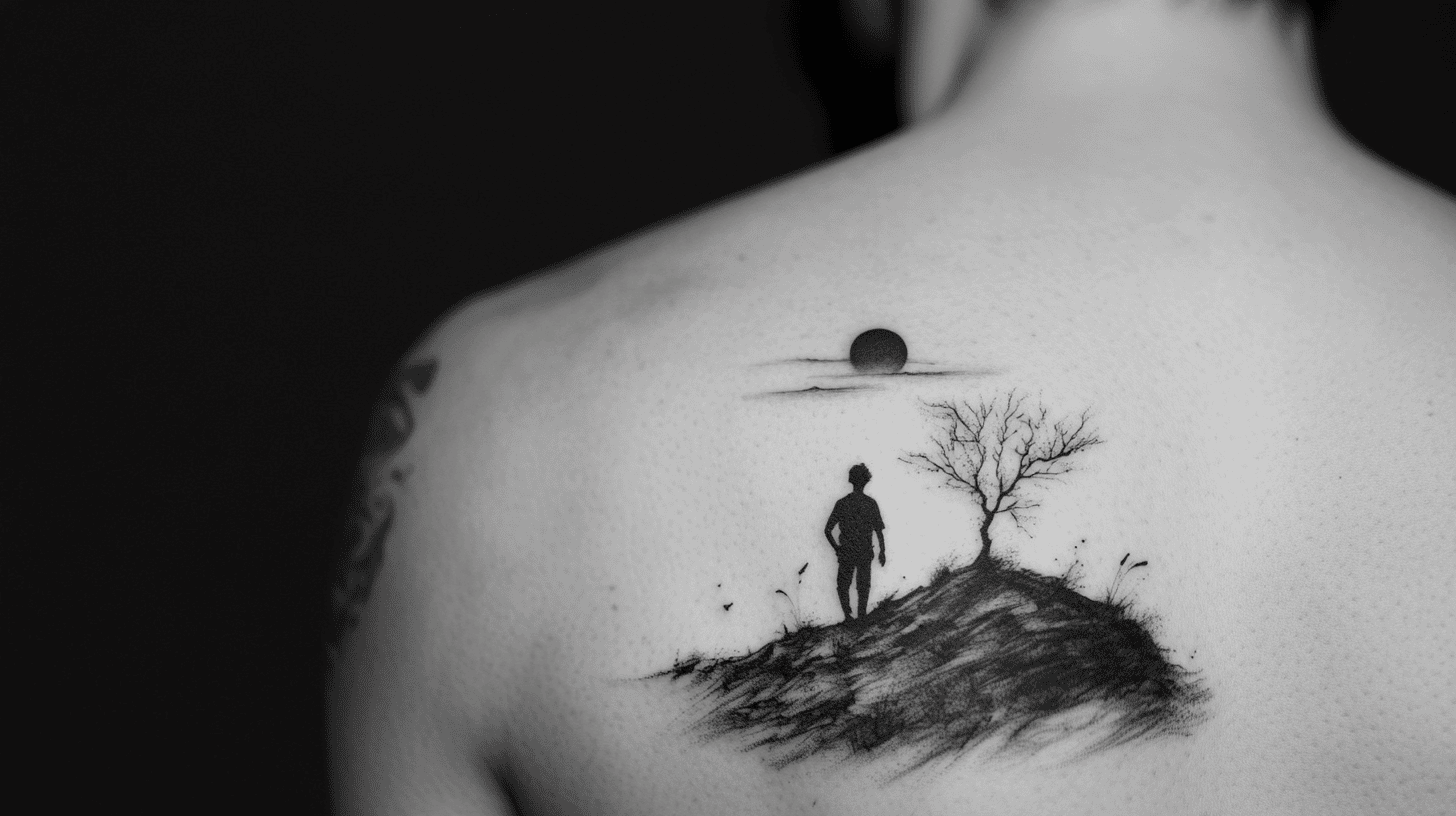 Caring for Your Minimalist Landscape Tattoo