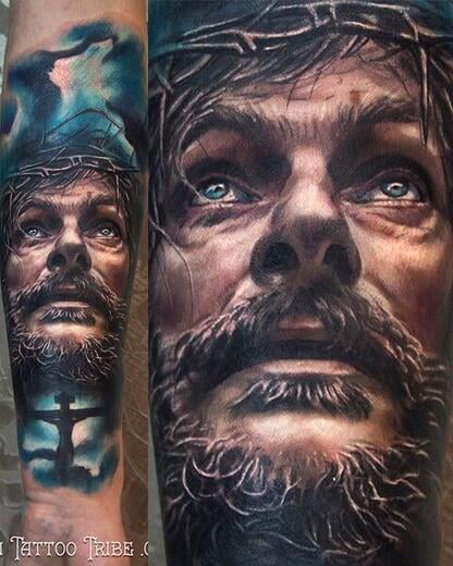 Jesus Christ Tattoo